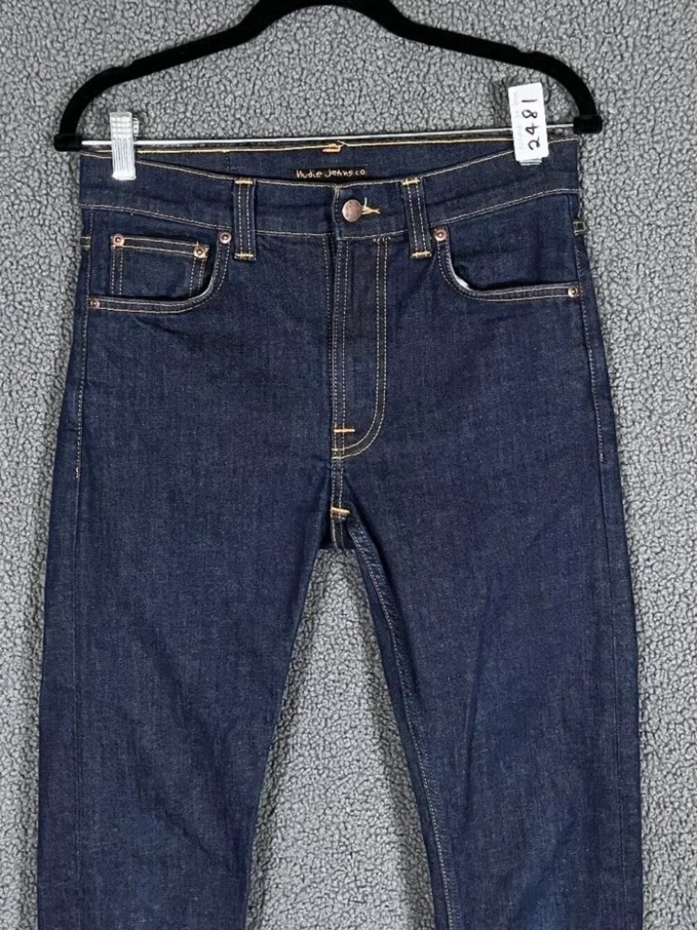 Nudie Lean Dean 16 Dips Dry Slim Tapered Jeans - Men's Size 30*32 (Fit 30*30) - Picture 2 of 10